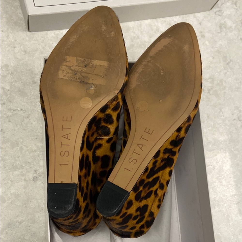1. State Leopard Print Women's Shoes, Size 7M, worn once! - Picture 6 of 10